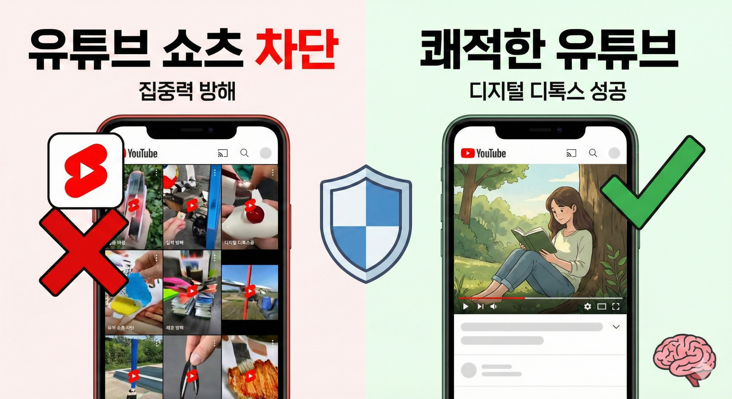 유튜브쇼츠숨기기 썸네일