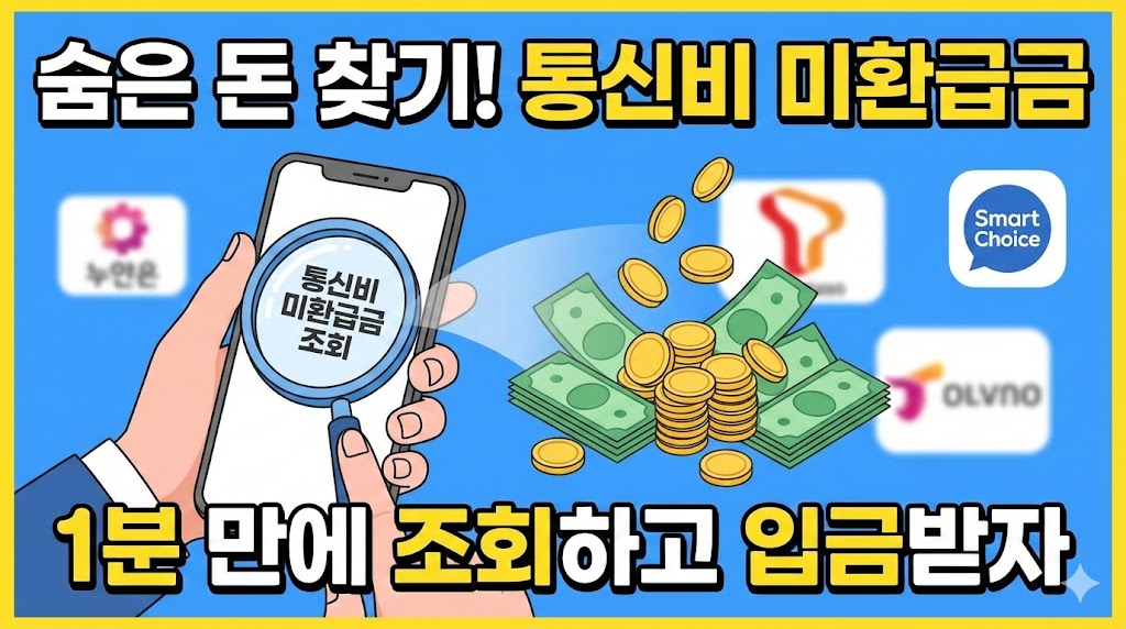 통신비 미환급금 썸네일