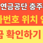썸네일 – 국민연금공단 충주지사 충북 충주시 제천시 단양군 전화 팩스번호 주차 (2026 헛걸음 없는 시니어 지사 방문 꿀팁 총정리)